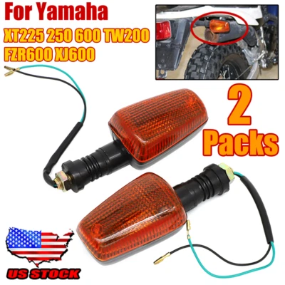 Rear Blinker Turn Signal Light For Yamaha XT225 250 600 TW200 FZR 400 600 XJ 600 - Image 1 of 4