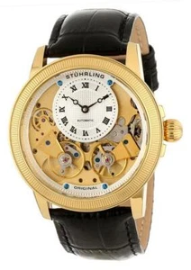 Stuhrling Original 368B 33352 Gemini II Automatic Dual Balance Wheel Mens Watch - Picture 1 of 4