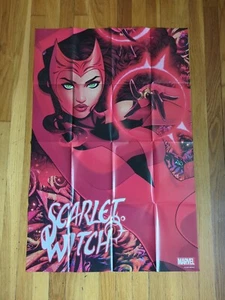 Póster promocional Bruja Escarlata #1 24" x 36" - Russell Dauterman Wanda Maximoff 2024 - Imagen 1 de 5