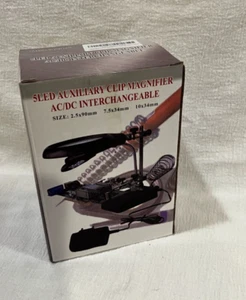 Lupa de clip auxiliar 5 LED AC/CC intercambiable #MG16129-C sellada - Imagen 1 de 4