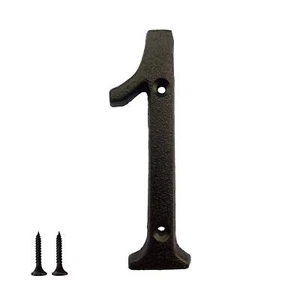 5.5 Inch House Number Metal Address Number Decoration Door Street Mailbox Hom... - Picture 1 of 7