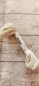 Au Ver a Soie Soie d'Alger CREME 7 ply Silk Floss - Picture 1 of 2