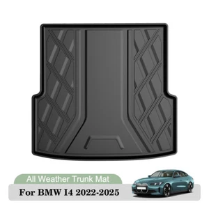 Trunk Mat TPO Rubber Cargo Liner Protector For Car BMW I4 2022-2025 All Weather - Foto 1 di 6