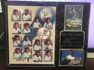 1998 NEW YORK YANKEES WALL PLAQUE (PHOTO FILE INC.) - Picture 1 of 4