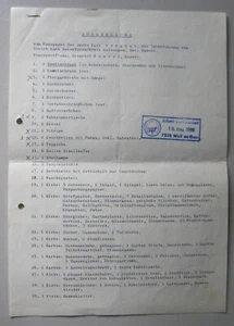 1966 German Certificate for Presentation to the Customs Office/Customs Applicati - Picture 1 of 6
