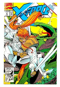 X-Force #6 firmato da Rob Liefeld Marvel Comics 1991 - Foto 1 di 3