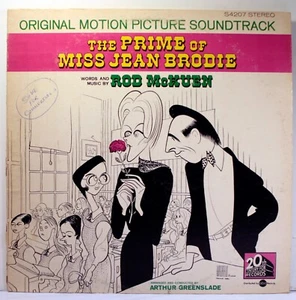 Rod McKuen The Prime of Miss Jean Brodie Soundtrack LP 1969 [20th Century S-4207 - Picture 1 of 6