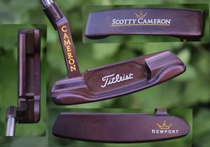 Scotty Cameron Titleist AOP ART OF PUTTING Newport Oil Can Custom Putter RH 35" - Picture 1 of 23