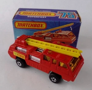 Matchbox Lesney Superfast MB22 Blaze Buster Fire Truck w/K Style Box - Picture 1 of 8