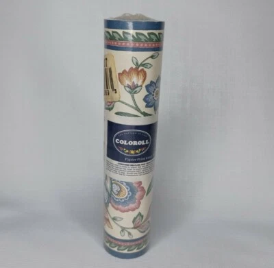 1 рулон Coloroll Provencale цветочный дизайн виниловая кайма обои новый запечатанный - Изображение 1 из 4