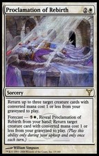 1X Proclamation of Rebirth - Dissension - * English * MTG CARD