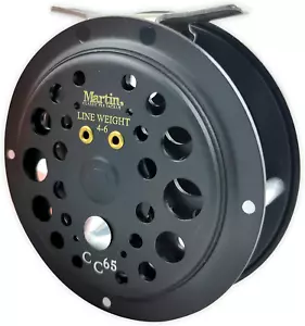 Carrete de pesca con mosca Martin Caddis Creek, carrete de aluminio reforzado con empuje pero... - Imagen 1 de 12