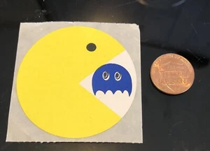 Pac-Man Vintage Sticker🔥 From 1980's  *RARE* Nintendo - Picture 1 of 2