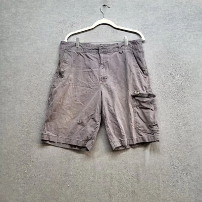 VANS Men Shorts 34 Gray Cargo Y2K Baggy Skate Grunge - Image 1 of 4