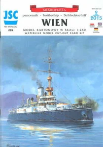 WIEN battleship - JSC 265 - 1/250 paper model - Picture 1 of 2