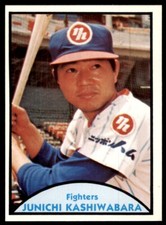 1979 TCMA JAPANESE PRO BASEBALL JUNICHI KASHIWABARA NIPPON-HAM FIGHTERS #39