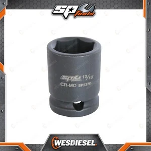 SP Tools 1/2 Inch Drive Impact Socket - 1-7/16 Inch 6 Point SAE Flat Drive Tech - Picture 1 of 2