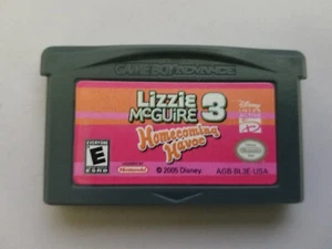 Lizzie McGuire 3 Homecoming Havoc Nintendo Game Boy Advance Cart only tested - Picture 1 of 1