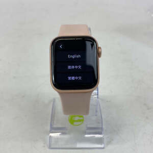 Tylko GPS Apple Watch Series 4 40MM złoty aluminium MU682LL/A Bad Batt
