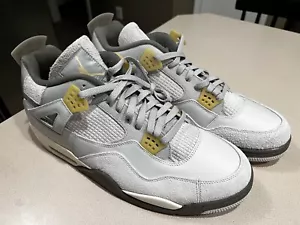 NIKE Men's "Air Jordan 4 Craft Photon Dust" DV3742-021 Grey Size 18 (NEW!) - Picture 1 of 5