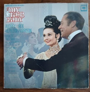 My Fair Lady Audrey Hepburn & Rex Harrison Vinyl LP Record Album Soundtrack - Picture 1 of 9