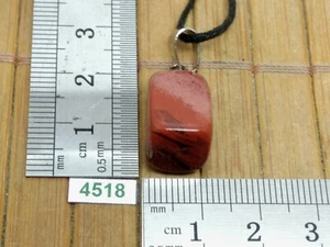 Pendentif JASPE ARC EN CIEL + cordon reglable lithotherapie reiki rainbow quartz - Picture 1 of 1