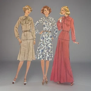 Simplicity Uncut Sewing Pattern 8311 Dress, Top & Skirt, Size 10, Vintage 1977 - Picture 1 of 4