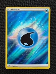 Water Energy (Texture Full Art) 154/159 Crown Zenith Holo - Imagen 1 de 2