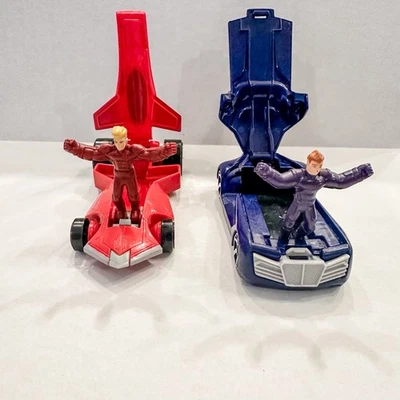 Lot Of 2 2010 Hot Wheels Battle Force 5 McDonald's Happy Meal Toy Cars - image 1 of 4