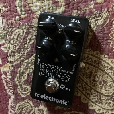 TC Electronic Dark Matter Distortion Guitar Effect Pedal - Image 1 of 4