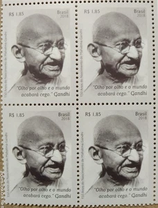 Brazil Mahatma Gandhi 150th Anniversary Stamps 2019-ZZIAA - Picture 1 of 3