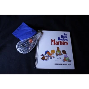 The Klutz Book of Marbles Spiral Bound Book w/ marbles and bag - New - Picture 1 of 1