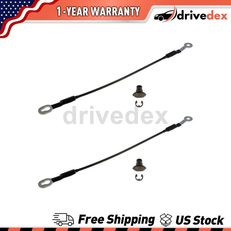 Par de cables de soporte para puerta trasera Dorman - AYUDA para Chevrolet S10 2000 2001 2002 2003 Foto 1 de 4
