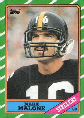 1986 Topps #281 Mark Malone - Image 1 of 2