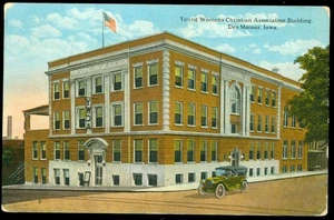 Y.W.C.A. - DES MOINES, IOWA POSTKARTE - Bild 1 von 1