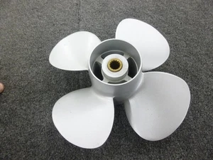 BRAND NEW Mercury OEM propeller. 4 blade 10 x 7 RH PROP 812948A10 9.9 HP - Picture 1 of 6