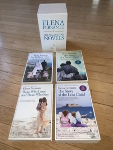 The Neapolitan Novels Boxed Set Elena Ferrante Paperback Very Good Europa Books - Imagen 1 de 7