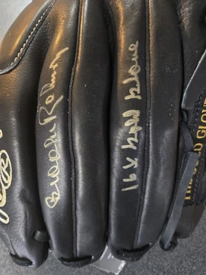 BROOKS ROBINSON SIGNED AUTOGRAPHED RAWLINGS GLOVE “16 GG” Inscription PSA COA - Image 1 of 4