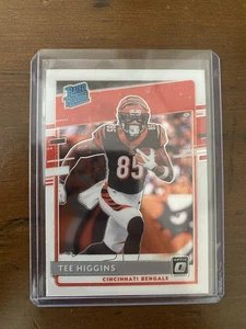 2020 Panini Donruss Optic TEE HIGGINS Rated Rookie RC #160 Cincinnati Card - Bild 1 von 2