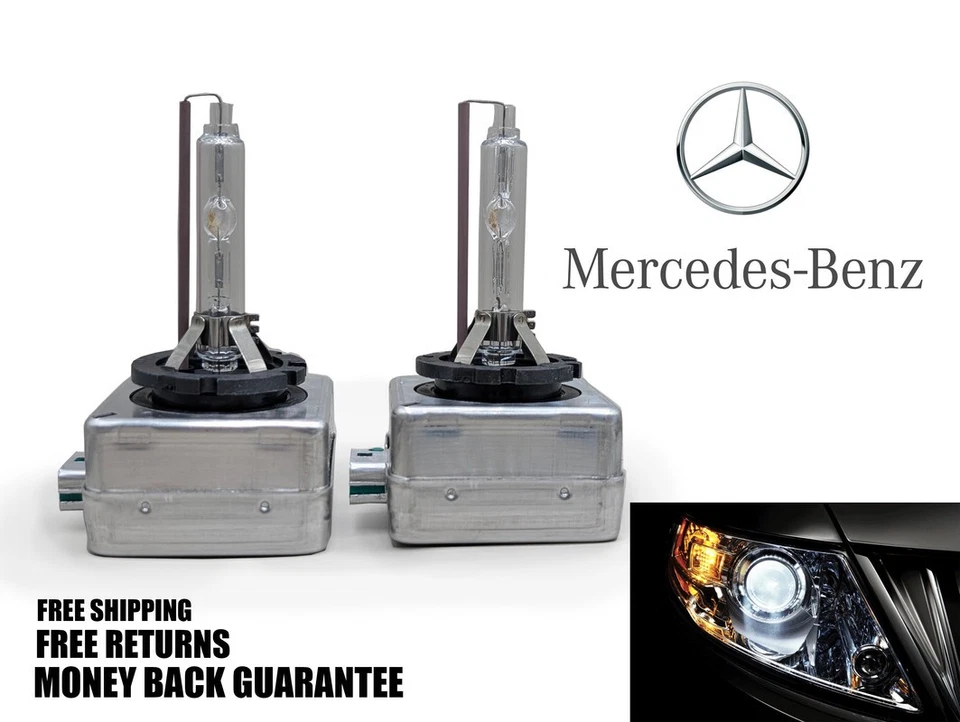 OEM HID Xenon Headlight Bulb for MERCEDES G55 AMG 2008-2011 High Low Beam x2 - Image 1 of 1