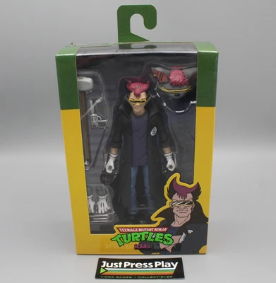 Figura de acción NECA Teenage Mutant Ninja Turtles Scrag exclusiva caja de botín TMNT Foto 1 de 4