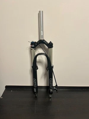 Rock Shox SID Team Dual Air 26" 1 1/8 Threadless 100mm Travel DSC/V-Br QR 9mm - Image 1 of 4