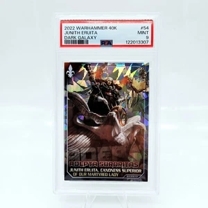 Warhammer 40k 2022 Junith Eruita #54 PSA 9 Canoness Superior Dark Galaxy Webway - Imagen 1 de 2