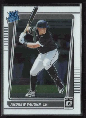 2021 Donruss Optic - #116b Andrew Vaughn - Chicago White Sox - Image 1 of 2