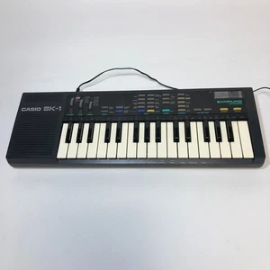 VTG Casio SK-1 Synthesizer Music Sampling Keyboard 32-key Tested Working - Picture 1 of 11