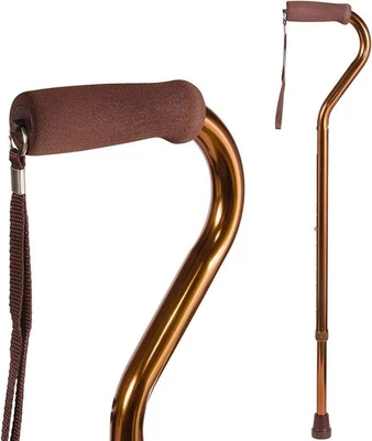 DMI Deluxe Adjustable Walking Cane for Men and Women 30 to 39 inches Bronze - Image 1 of 4