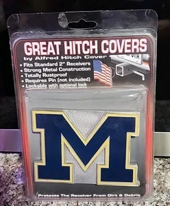 GREAT HITCH COVERS / ALFRED HITCH COVER MICHIGAN FITS 2 " RECEIVERS.. New sealed - Picture 1 of 2
