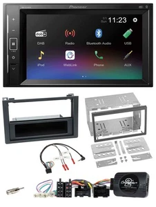Pioneer DAB Lenkrad 2DIN Bluetooth USB Autoradio für Saab 9-3 2008-2012 - Bild 1 von 11