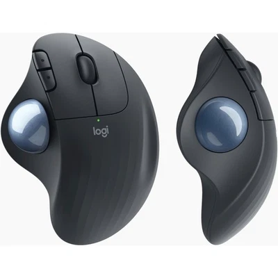 Logitech M575 Wireless Mouse Ergonomic Trackball - Precision & Comfort Black - Image 1 of 4