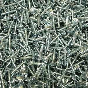 (1,000) #8 X 1" Phillips Mod Truss Self-Piercing Zip Screw Sharp Point Zinc - Picture 1 of 5